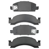 DFC 71-06 Chevrolet R30/R3500 Pickup Rear/Front 5000 Advanced Semi Metallic Brake Pads thumbnail 4