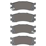 DFC 92-98 Mazda 929 Rear 5000 Advanced Ceramic Brake Pads and Hardware Kit thumbnail 2