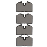 DFC 78-04 Ferrari F355 GTS Front/Rear 5000 Advanced Low Metallic Brake Pads thumbnail 2