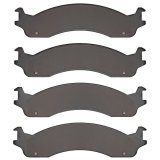 DFC 98-03 Dodge B200 / B200 Van / B250 Front 5000 Advanced Semi Metallic Brake Pads thumbnail 4