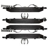 DFC 93-94 Jeep Grand Cherokee Rear 5000 Advanced Semi Metallic Brake Pads thumbnail 2