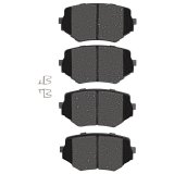 DFC 96-08 Chevrolet Tracker Front 5000 Advanced Ceramic Brake Pads and Hardware Kit thumbnail 3