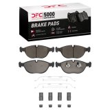 DFC 95-06 Audi TT Quattro Front 5000 Advanced Low Metallic Brake Pads and Hardware Kit thumbnail 1
