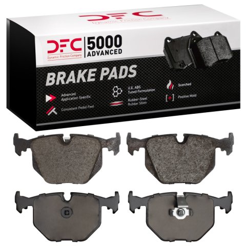 DFC 91-08 BMW 750IL Rear 5000 Advanced Low Metallic Brake Pads