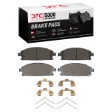 DFC 02-17 Acura MDX Front 5000 Advanced Ceramic Brake Pads and Hardware Kit thumbnail 1