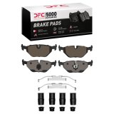 DFC 96-00 BMW Z3 Rear 5000 Advanced Low Metallic Brake Pads and Hardware Kit thumbnail 1