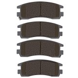 DFC 95-10 Buick Rendezvous Front/Rear 5000 Advanced Ceramic Brake Pads thumbnail 2