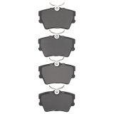 DFC 96-97 Volkswagen EuroVan Rear 5000 Advanced Low Metallic Brake Pads thumbnail 4
