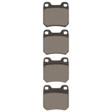 DFC 97-08 Cadillac Catera Rear 5000 Advanced Low Metallic Brake Pads thumbnail 1
