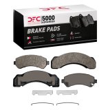 DFC 97-12 Chevrolet P30 Front/Rear 5000 Advanced Semi Metallic Brake Pads and Hardware Kit thumbnail 1