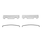 DFC 97-12 Chevrolet P30 Front/Rear 5000 Advanced Semi Metallic Brake Pads and Hardware Kit thumbnail 2