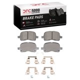 DFC 98-02 Chevrolet Prizm Front 5000 Advanced Ceramic Brake Pads and Hardware Kit thumbnail 1