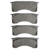 DFC 91-24 Blue Bird ALL American FE (Hydro Disc Brakes) Front/Rear 5000 Adv Semi Metallic Brake Pads thumbnail 3