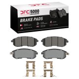 DFC 07-12 Nissan Sentra Front 5000 Advanced Ceramic Brake Pads and Hardware Kit thumbnail 1