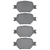 DFC 00-10 Scion TC Front 5000 Advanced Ceramic Brake Pads thumbnail 4