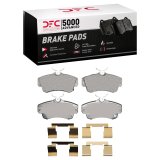 DFC 03-09 Chrysler PT Cruiser Front 5000 Advanced Semi Metallic Brake Pads and Hardware Kit thumbnail 1