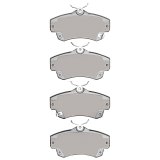 DFC 03-09 Chrysler PT Cruiser Front 5000 Advanced Semi Metallic Brake Pads and Hardware Kit thumbnail 4