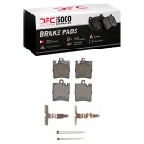 DFC 96-11 Mercedes-Benz E320 Rear 5000 Advanced Low Metallic Brake Pads and Hardware Kit thumbnail 1