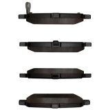 DFC 08-13 Nissan Rogue Rear 5000 Advanced Ceramic Brake Pads and Hardware Kit thumbnail 4