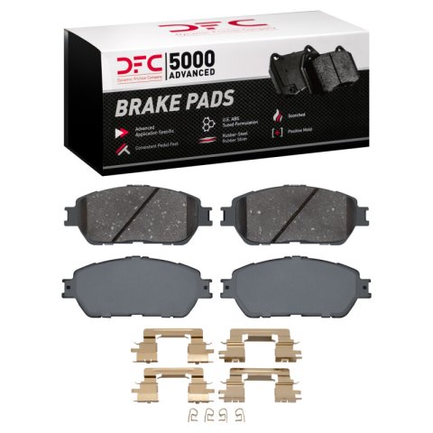 DFC 02-06 Lexus ES300 Front 5000 Advanced Ceramic Brake Pads and Hardware Kit