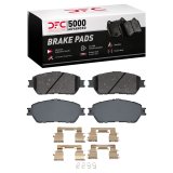 DFC 05-15 Toyota Tacoma Front 5000 Advanced Ceramic Brake Pads and Hardware Kit thumbnail 1