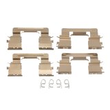 DFC 05-15 Toyota Tacoma Front 5000 Advanced Ceramic Brake Pads and Hardware Kit thumbnail 5