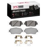 DFC 02-06 Toyota Camry Front 5000 Advanced Ceramic Brake Pads and Hardware Kit thumbnail 1