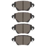 DFC 01-04 Ford Mondeo (Mexico) Rear 5000 Advanced Low Metallic Brake Pads thumbnail 2