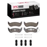 DFC 03-11 Ford Ranger (USA/Canada) Rear 5000 Advanced Ceramic Brake Pads and Hardware Kit thumbnail 1
