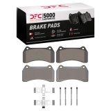 DFC 03-05 Jaguar XJR Front 5000 Advanced Low Metallic Brake Pads and Hardware Kit thumbnail 1