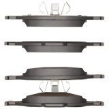 DFC 02-13 Ford Transit Connect Front 5000 Advanced Low Metallic Brake Pads and Hardware Kit thumbnail 3