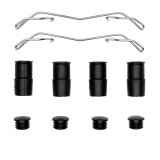 DFC 02-13 Ford Transit Connect Front 5000 Advanced Low Metallic Brake Pads and Hardware Kit thumbnail 5