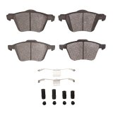 DFC 03-09 Volvo XC90/S60 Front 5000 Advanced Low Metallic Brake Pads and Hardware Kit thumbnail 1