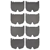 DFC 03-08 Mercedes-Benz CL65 AMG Front 5000 Advanced Low Metallic Brake Pads and Hardware Kit thumbnail 2