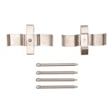 DFC 03-11 Mercedes-Benz SL600 Rear 5000 Advanced Low Metallic Brake Pads and Hardware Kit thumbnail 2