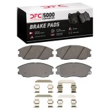 DFC 04-06 Hyundai XG350 Front 5000 Advanced Ceramic Brake Pads and Hardware Kit thumbnail 1