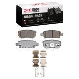 DFC 04-17 Chrysler 200 Rear 5000 Advanced Ceramic Brake Pads and Hardware Kit thumbnail 1