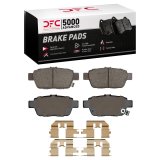 DFC 06-14 Acura TL Rear 5000 Advanced Ceramic Brake Pads and Hardware Kit thumbnail 1