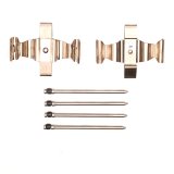 DFC 05-11 Mercedes-Benz C320 Front 5000 Advanced Low Metallic Brake Pads and Hardware Kit thumbnail 5