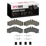 DFC 02-06 Dodge Sprinter 3500 Front/Rear 5000 Advanced Semi Metallic Brake Pads and Hardware Kit thumbnail 1