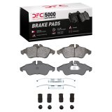 DFC 02-06 Dodge Sprinter 3500 Front 5000 Advanced Low Metallic Brake Pads and Hardware Kit thumbnail 1
