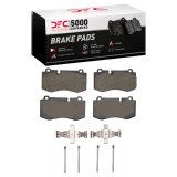 DFC 07-14 Mercedes-Benz S600 Front 5000 Advanced Low Metallic Brake Pads and Hardware Kit thumbnail 1
