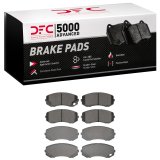 DFC 05-11 Freightliner FL360 (Mexico) Front/Rear 5000 Advanced Semi Metallic Brake Pads thumbnail 1