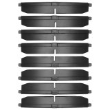 DFC 05-11 Freightliner FL360 (Mexico) Front/Rear 5000 Advanced Semi Metallic Brake Pads thumbnail 4