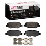 DFC 07-18 Dodge Nitro Rear 5000 Advanced Semi Metallic Brake Pads and Hardware Kit thumbnail 1