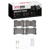 DFC 07-17 Lexus LS600h Front 5000 Advanced Low Metallic Brake Pads and Hardware Kit thumbnail 1