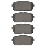 DFC 07-12 Kia Rondo (USA) Rear 5000 Advanced Ceramic Brake Pads and Hardware Kit thumbnail 4