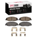 DFC 08-14 Cadillac CTS Front 5000 Advanced Ceramic Brake Pads and Hardware Kit thumbnail 1