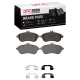 DFC 08-16 Mercedes-Benz C200 (Mexico) Front 5000 Advanced Ceramic Brake Pads and Hardware Kit thumbnail 1