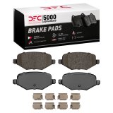 DFC 11-19 Ford Edge Rear 5000 Advanced Ceramic Brake Pads and Hardware Kit thumbnail 1